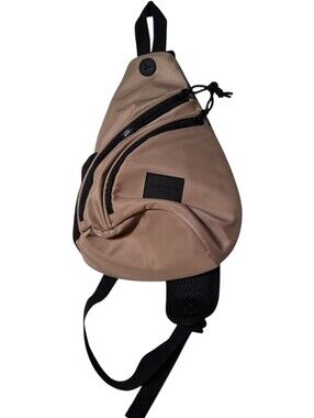 Duchamp London Nylon Sling Backpack Crossbody Travel Bag Tan Cargo Tactical Tech